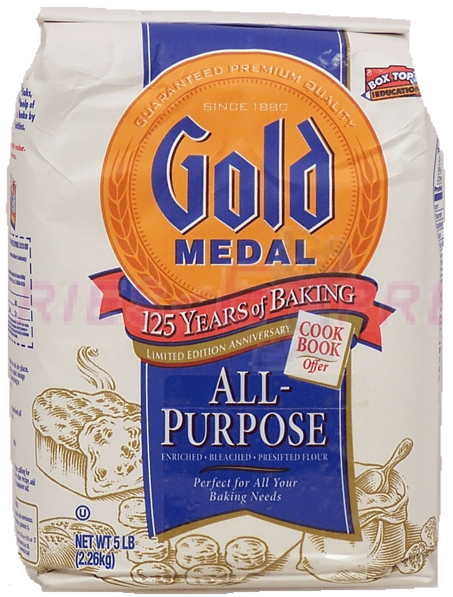 Gold Medal Flour all-purpose enriched bleached presifted Full-Size Picture